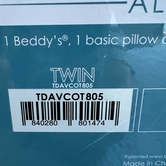 Luxe Line Davis Beddy’s Set - Cream - Picture 3 of 8